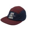 Mr. Serious cops can't dance cap maroon red left side