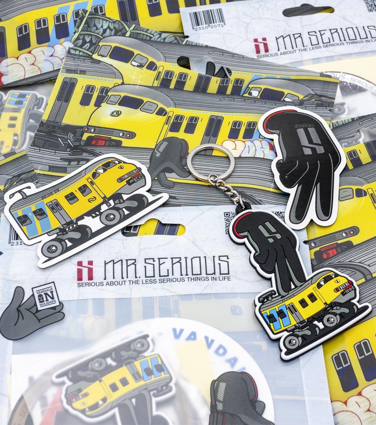 Mr.Serious x VOH - Railslider Keychain Combo